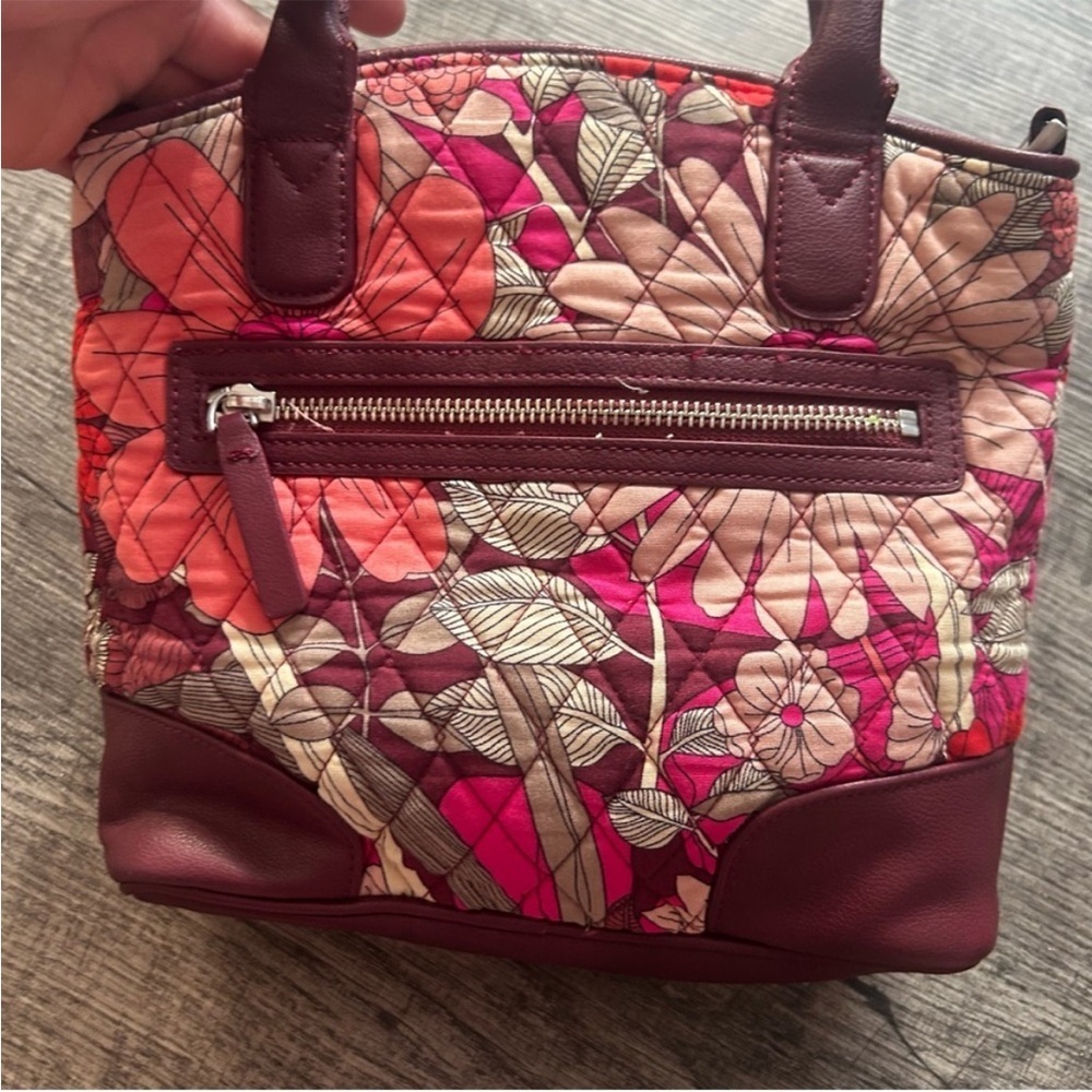 Vera Bradley Mini Floral Patterned Tote Bag - Multicolor - Picture 4 of 6